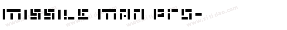 Missile Man Pro字体转换
